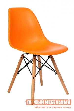 Стул  Eames Wood Светло-оранжевый STOOL GROUP. Цвет: светло-оранжевый
