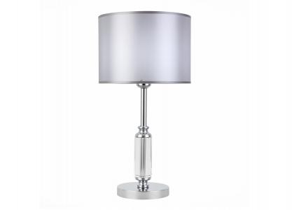 Настольная лампа snere (st luce) серебристый 52 см. St luce. Цвет: серебристый