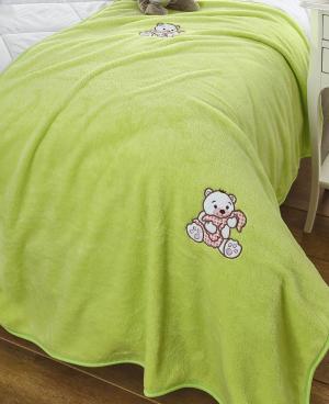 Детские покрывала, подушки, одеяла Karna. Цвет: зеленый